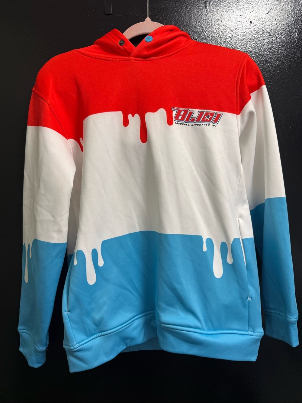 Baseball Lifestyle 101 Bomb Pop Drip Hoodie